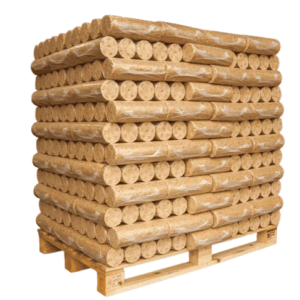 Piveteau puristetut päiväpölkyt – Lava 104 pakettia (5 pölkkyä / paketti) – Tehokas päivälämmitys